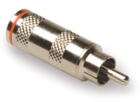 CONNECTOR, RCA, RED